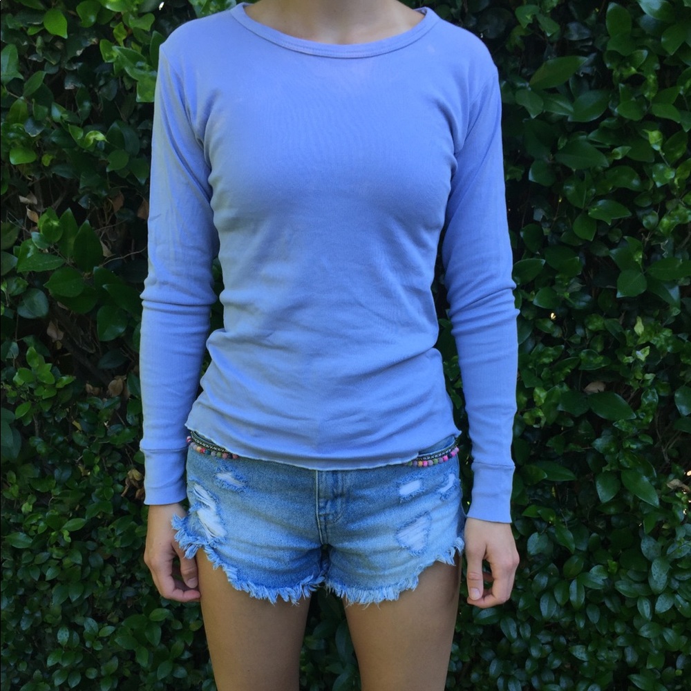 Brandy Melville Periwinkle Top
